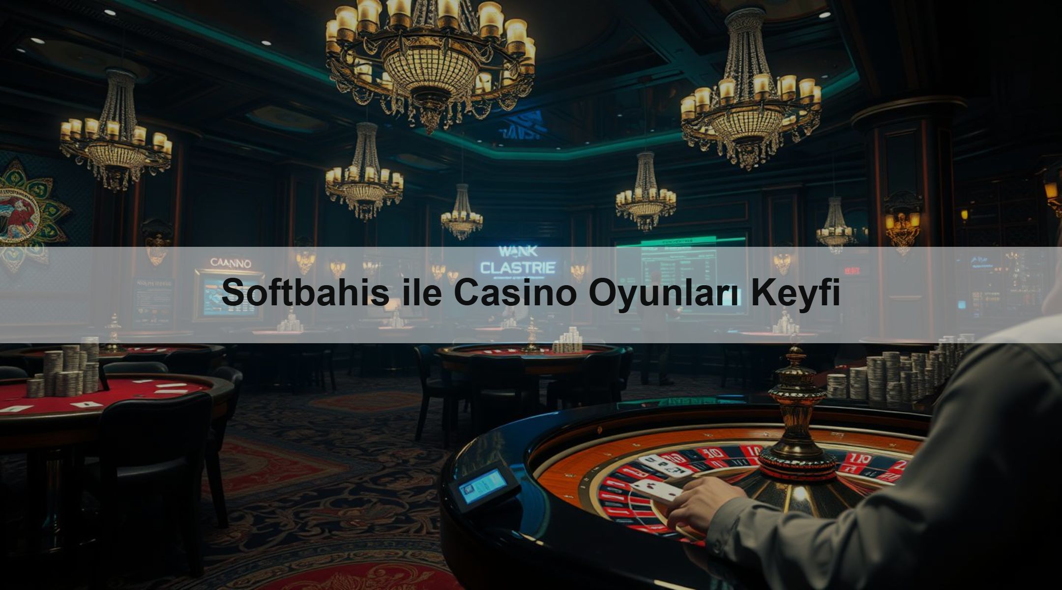 Softbahis ile Casino Oyunları Keyfi