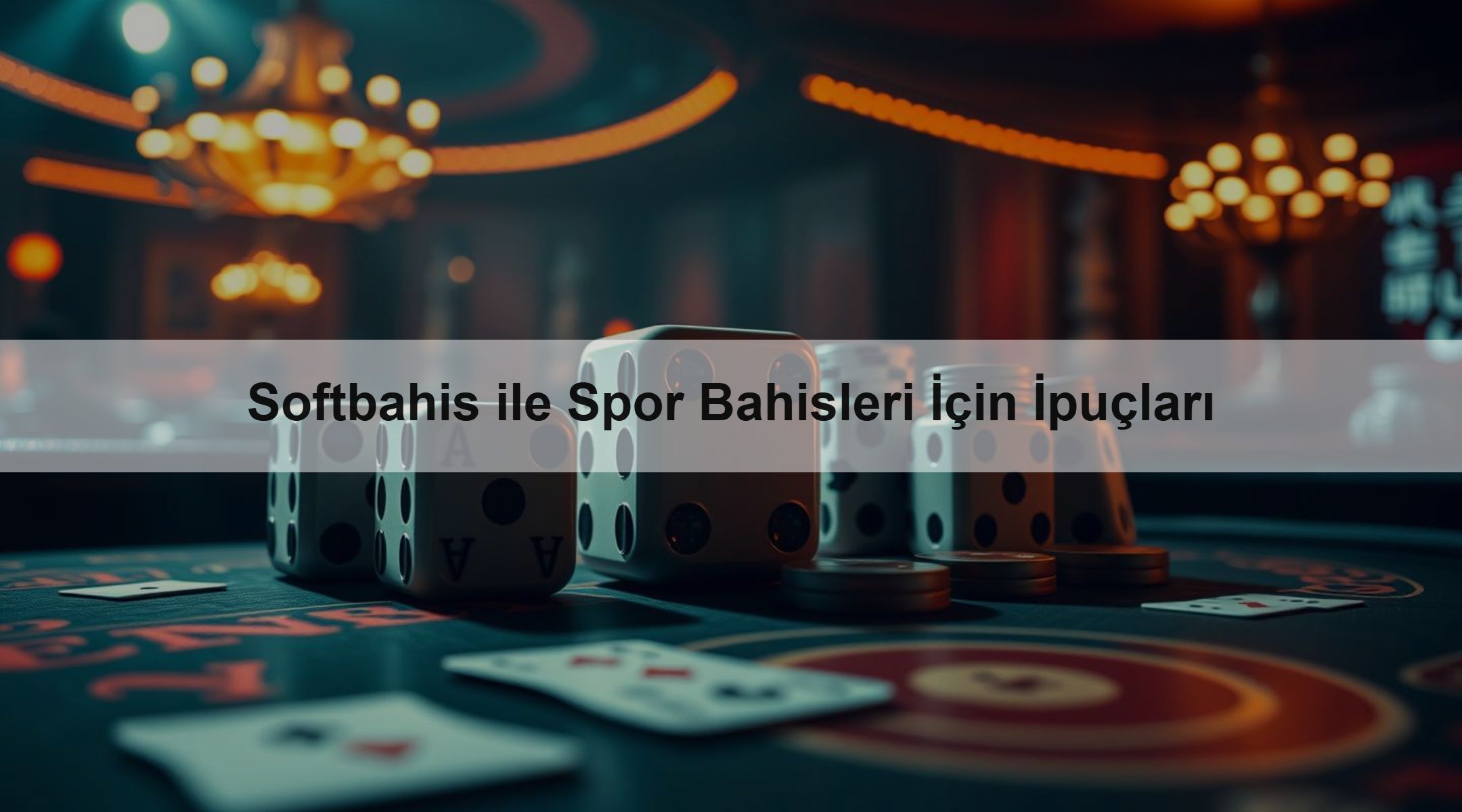 Softbahis ile Spor Bahisleri İçin İpuçları