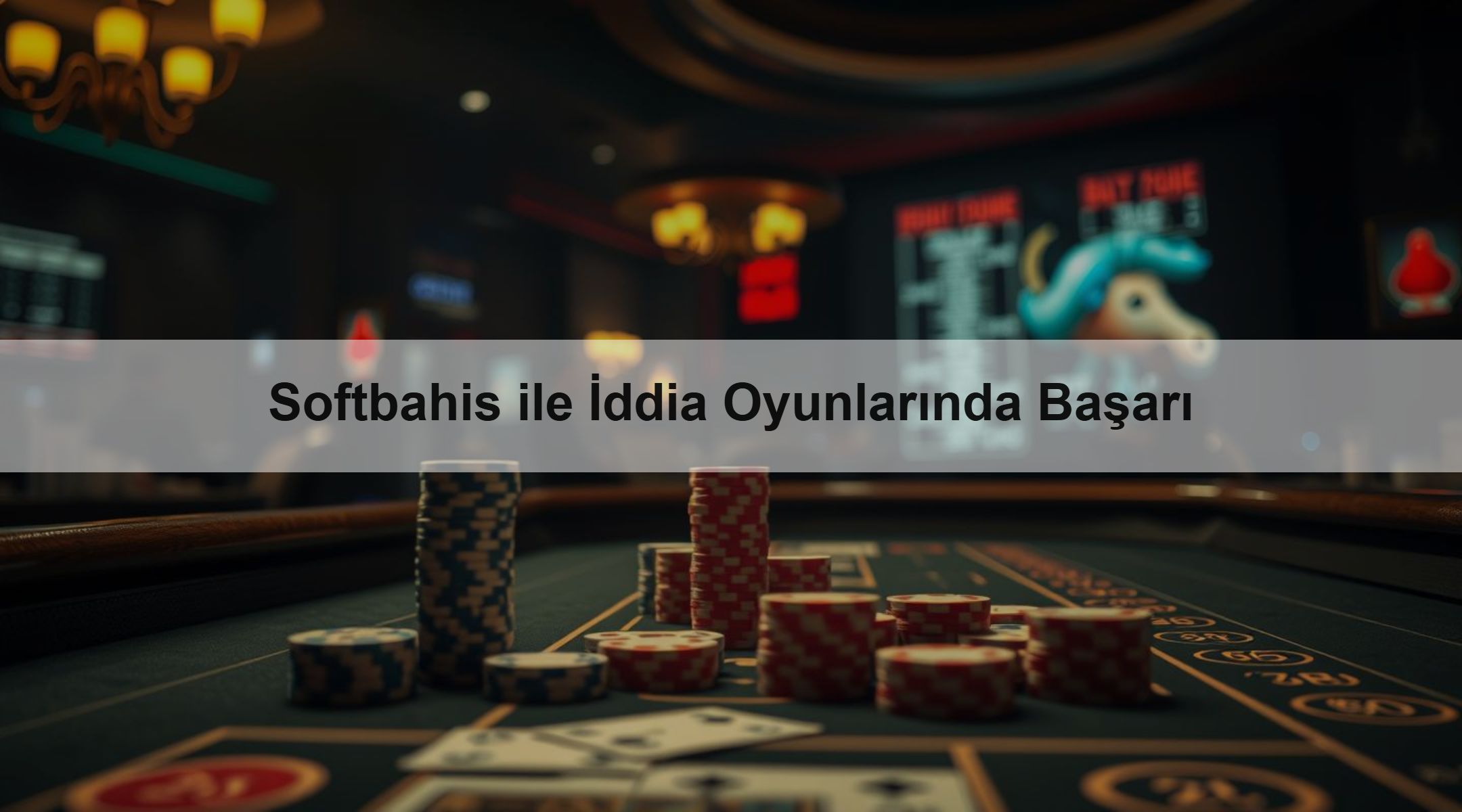 Softbahis ile İddia Oyunlarında Başarı