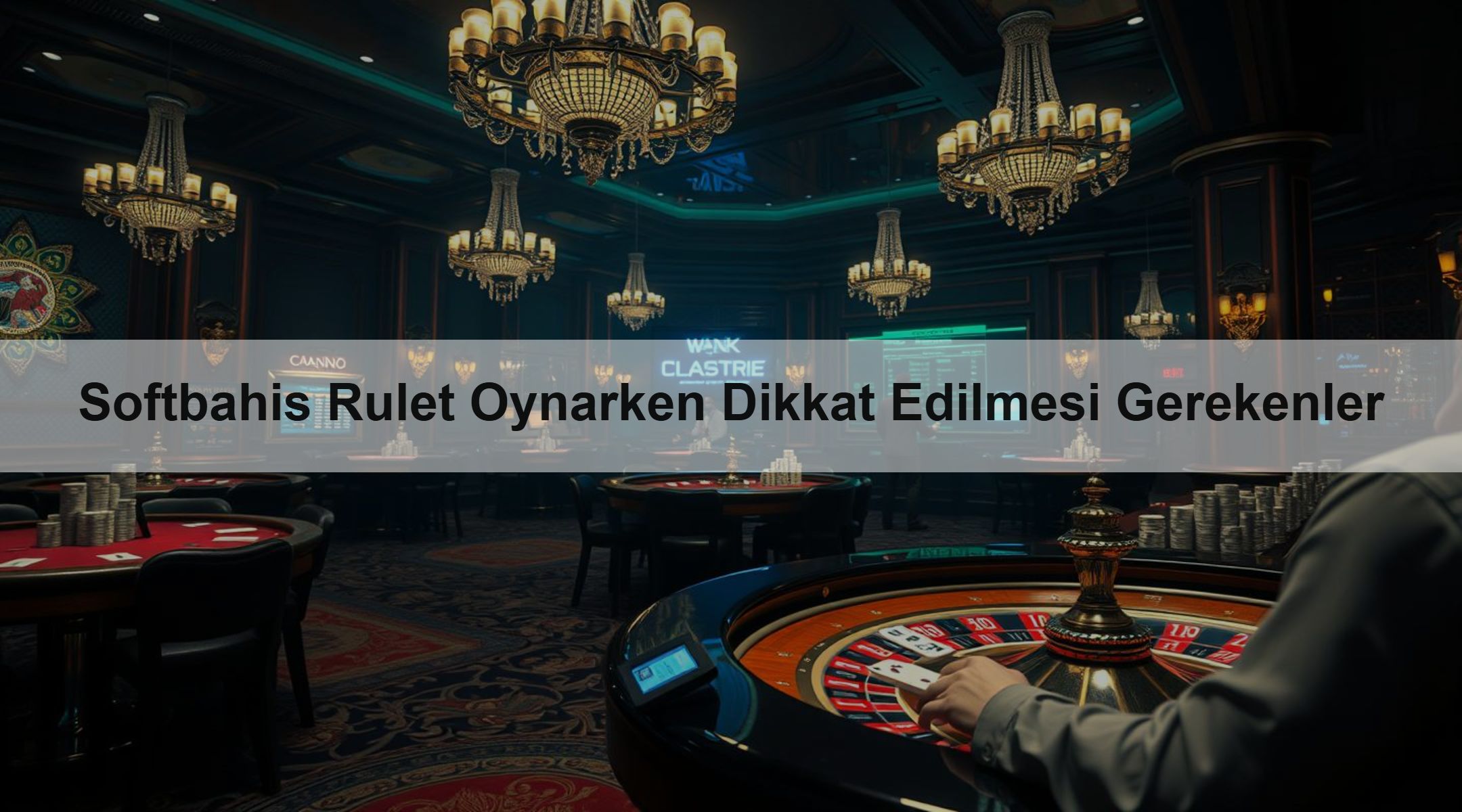 Softbahis Rulet Oynarken Dikkat Edilmesi Gerekenler